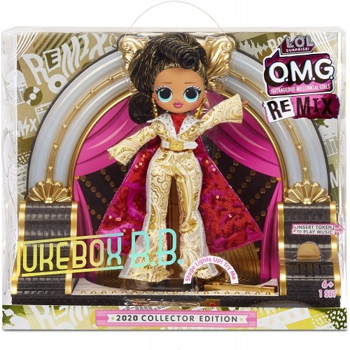 Коллекционная кукла L.O.L. Surprise! O.M.G. Remix 2020 Jukebox B.B Бишкек и Ош купить в магазине игрушек LEMUR.KG доставка по всему Кыргызстану
